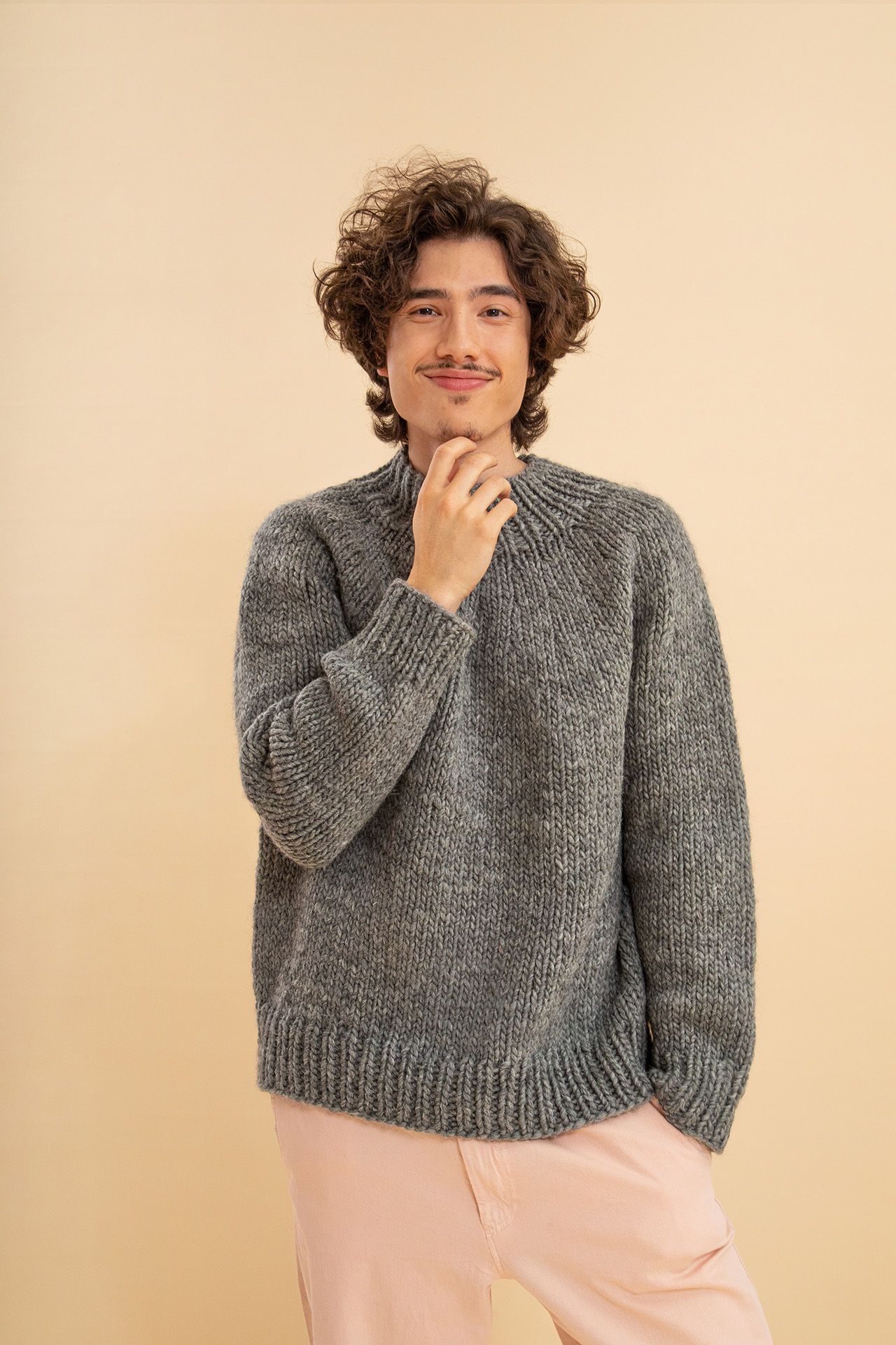 Happy With Hygge Sweater (adult sizing) Example 2