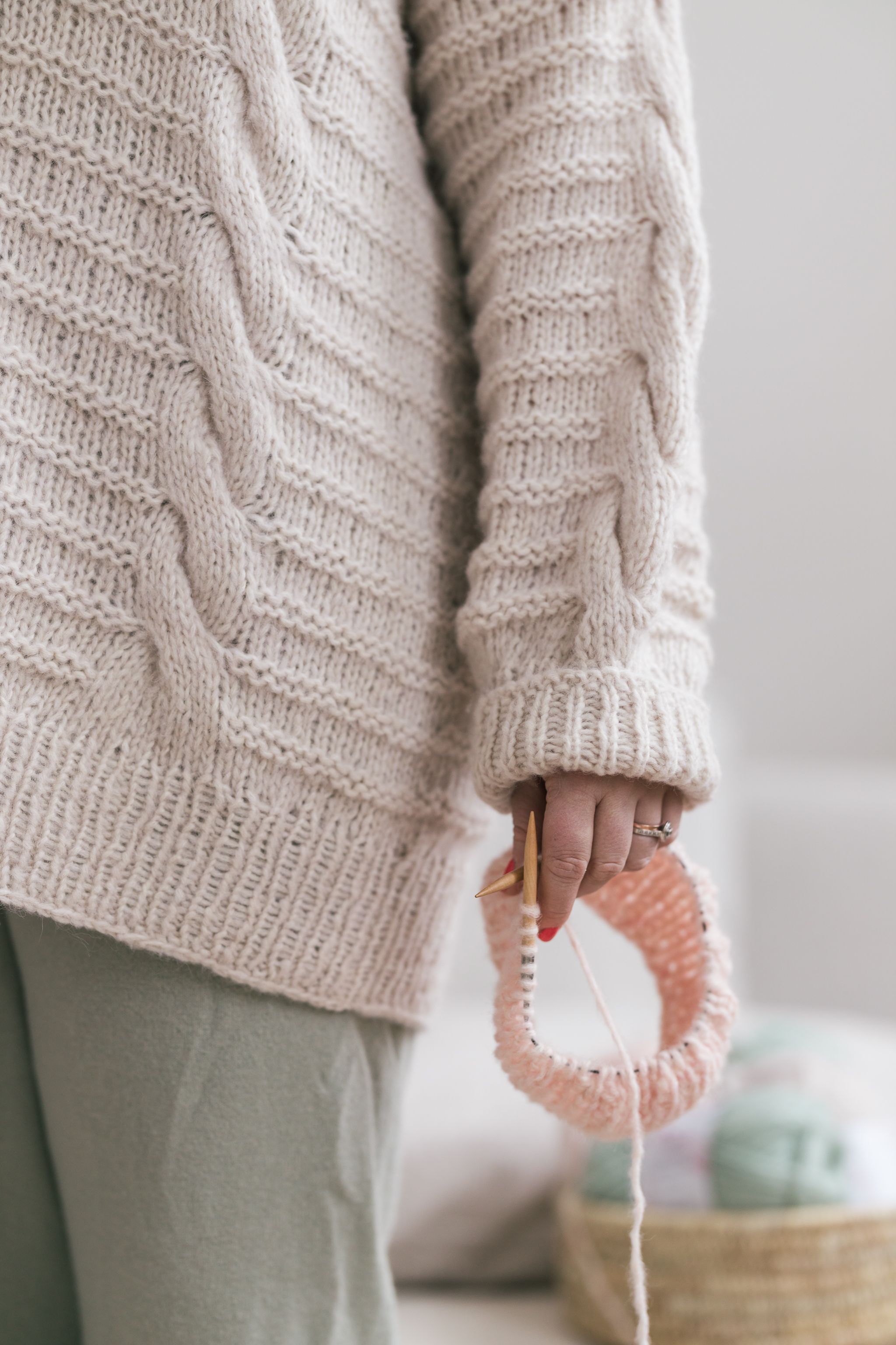 Novita Halaus x Poolaknits: Soave jumper Example 3