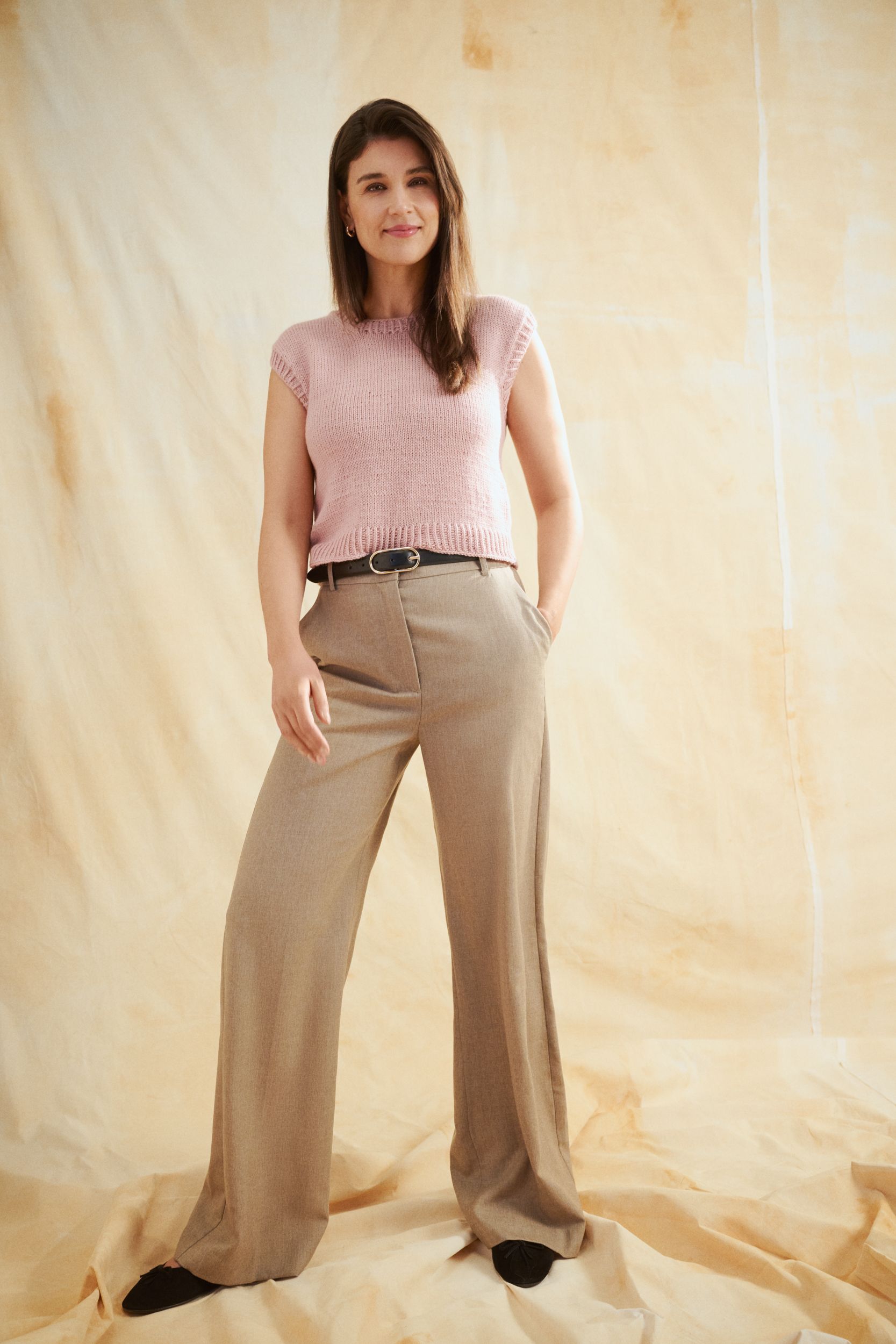 Novita x Laine DK: Calme vest Example 2