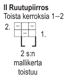 Sjal med huva Instruction 2