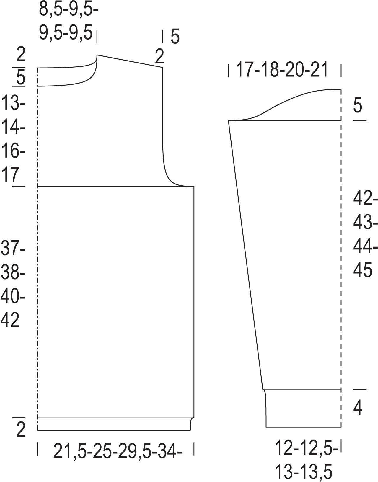 Novita 7 Veljestä Nature: Nuppu-Lace sweater Instruction 3