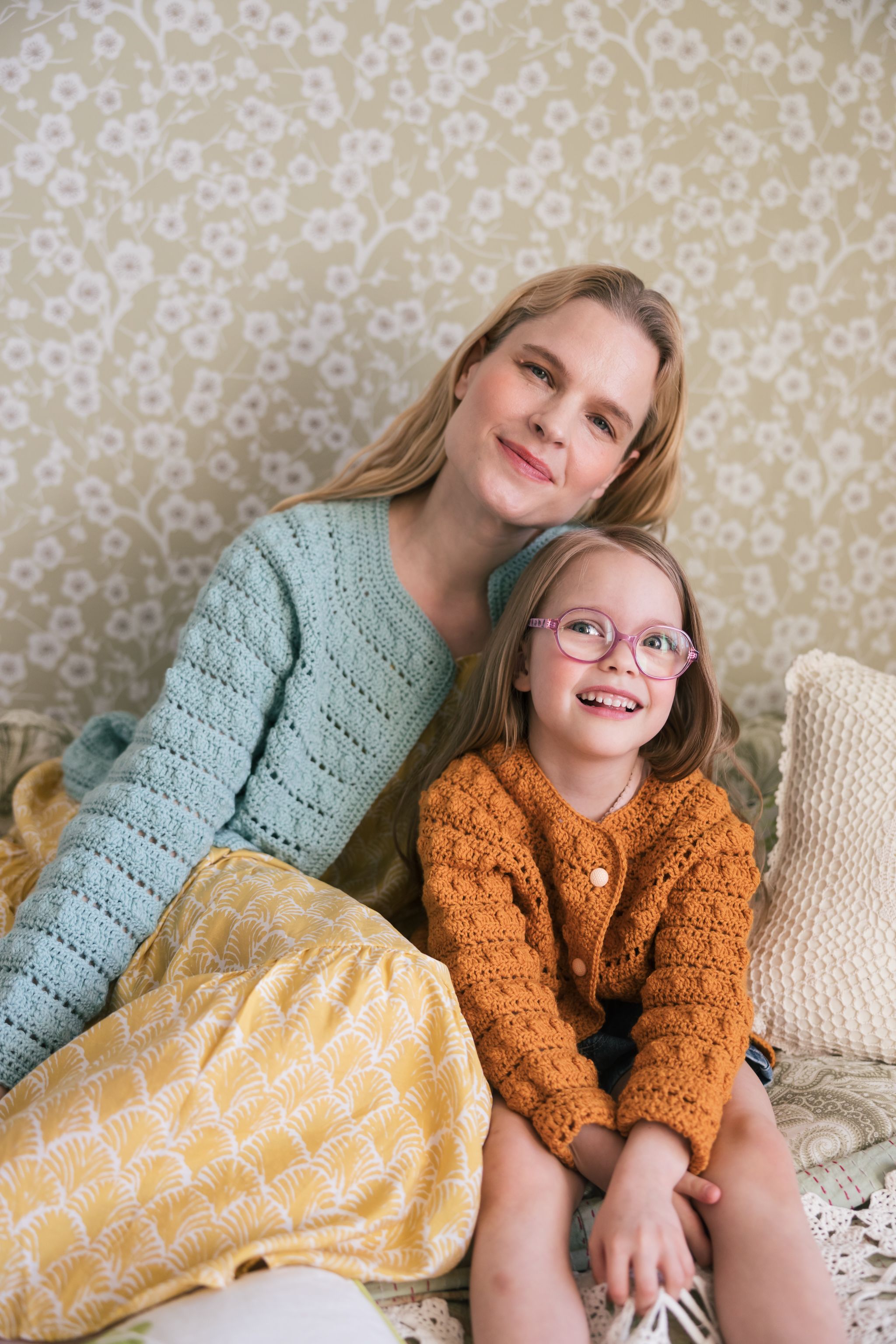 Rannankivet -virkattu takki Example 2