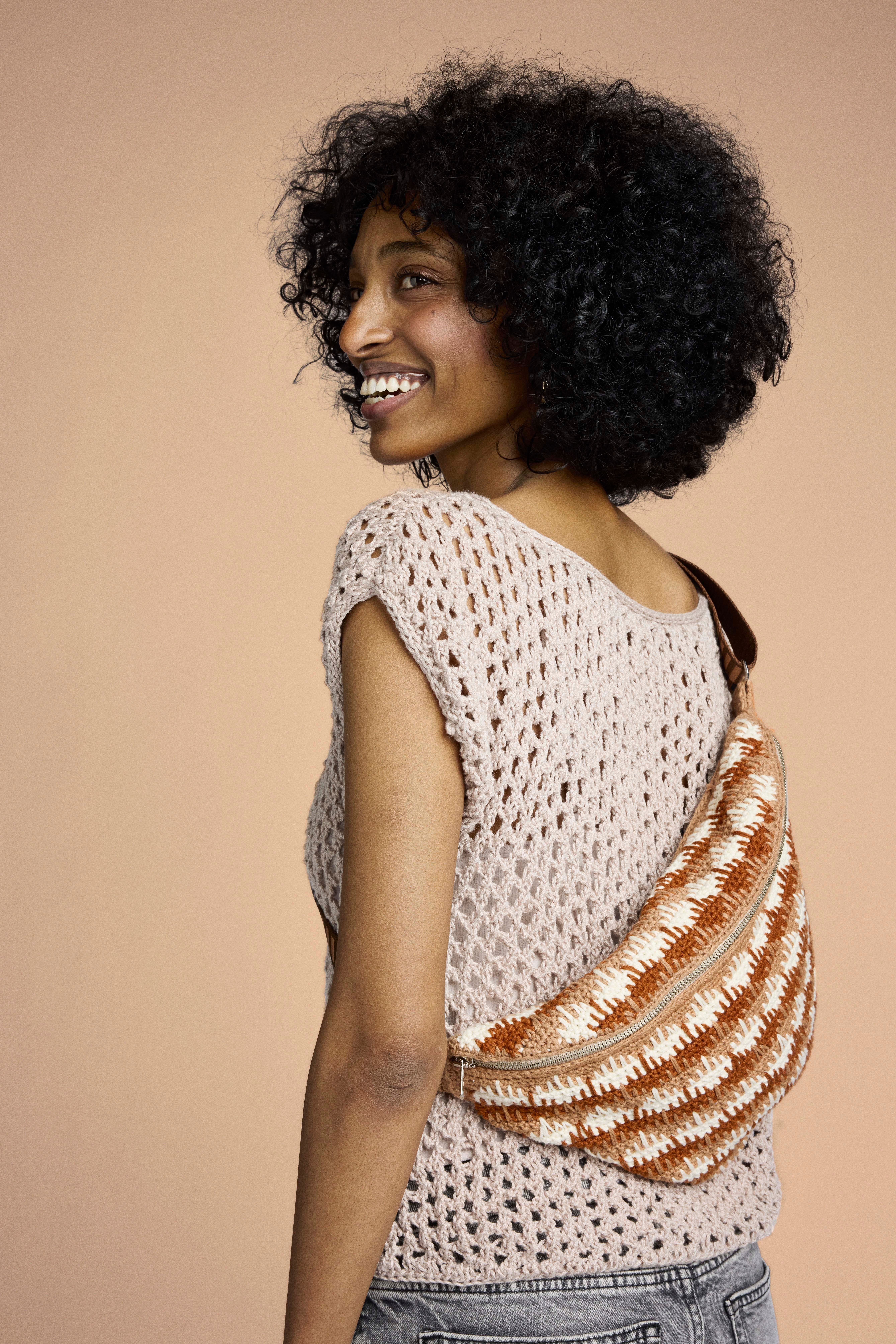 Enigme Crochet Bum Bag Example 2