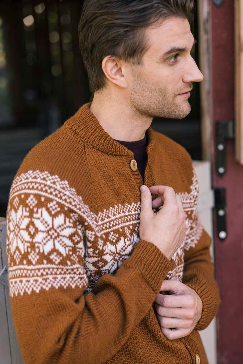 Starry Night Cardigan Example 1