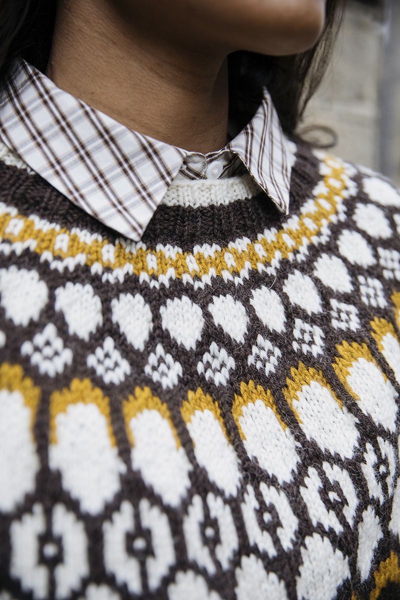 Novita Arctic Wool: Getter -kaarrokeneule Example 8