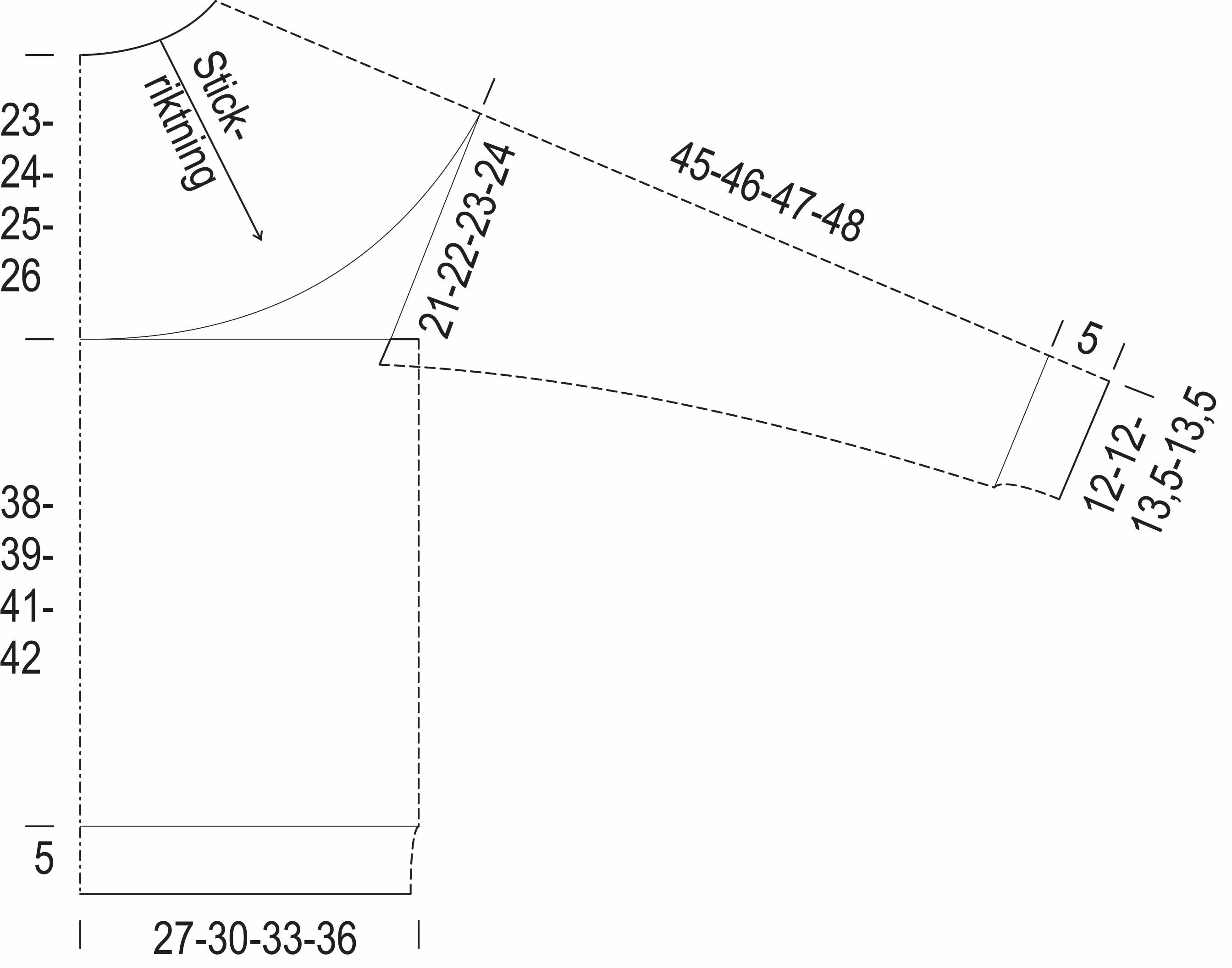 Packis – tröjan Instruction 1