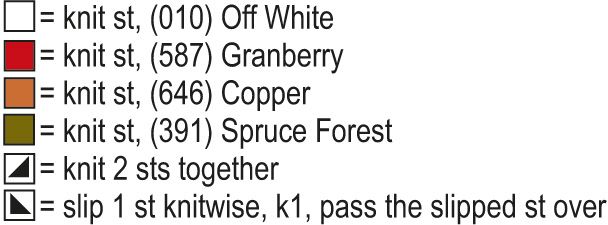 Christmas Sock KAL '25: Sydäntalvi Knee-high Socks Instruction 1