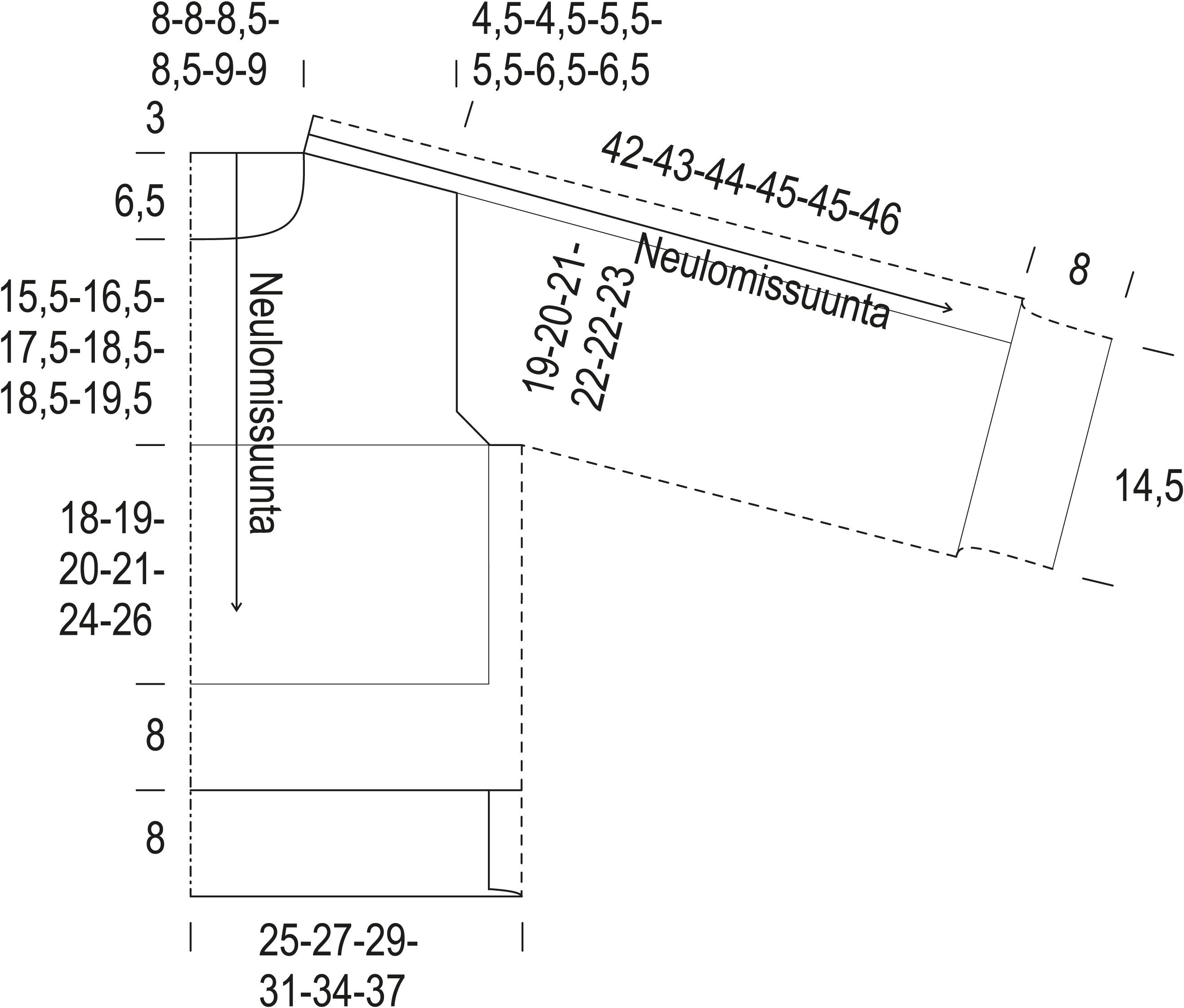 Norra-neulepusero  Instruction 1