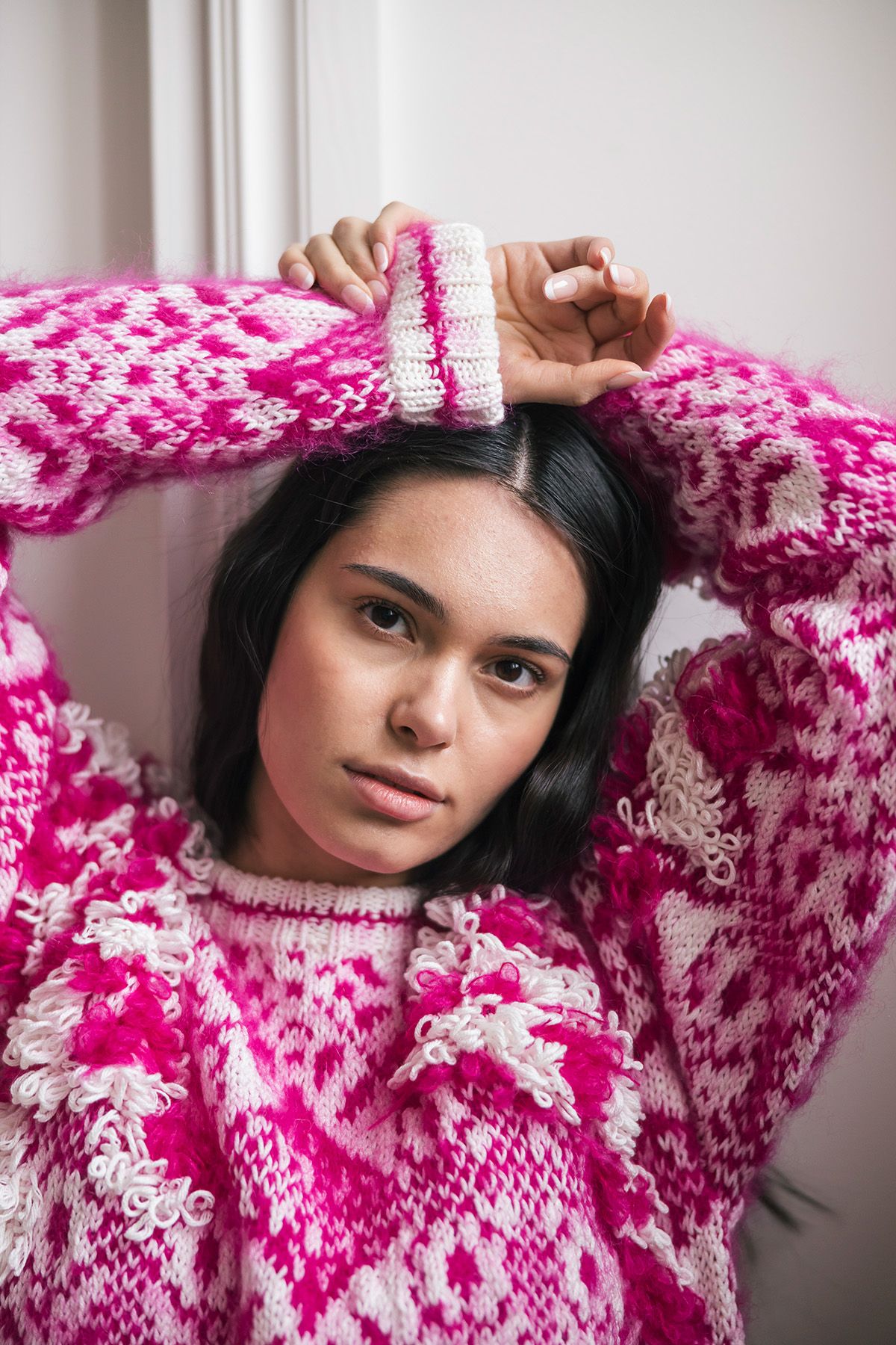 Ristipistoryijy-neulepusero Example 3