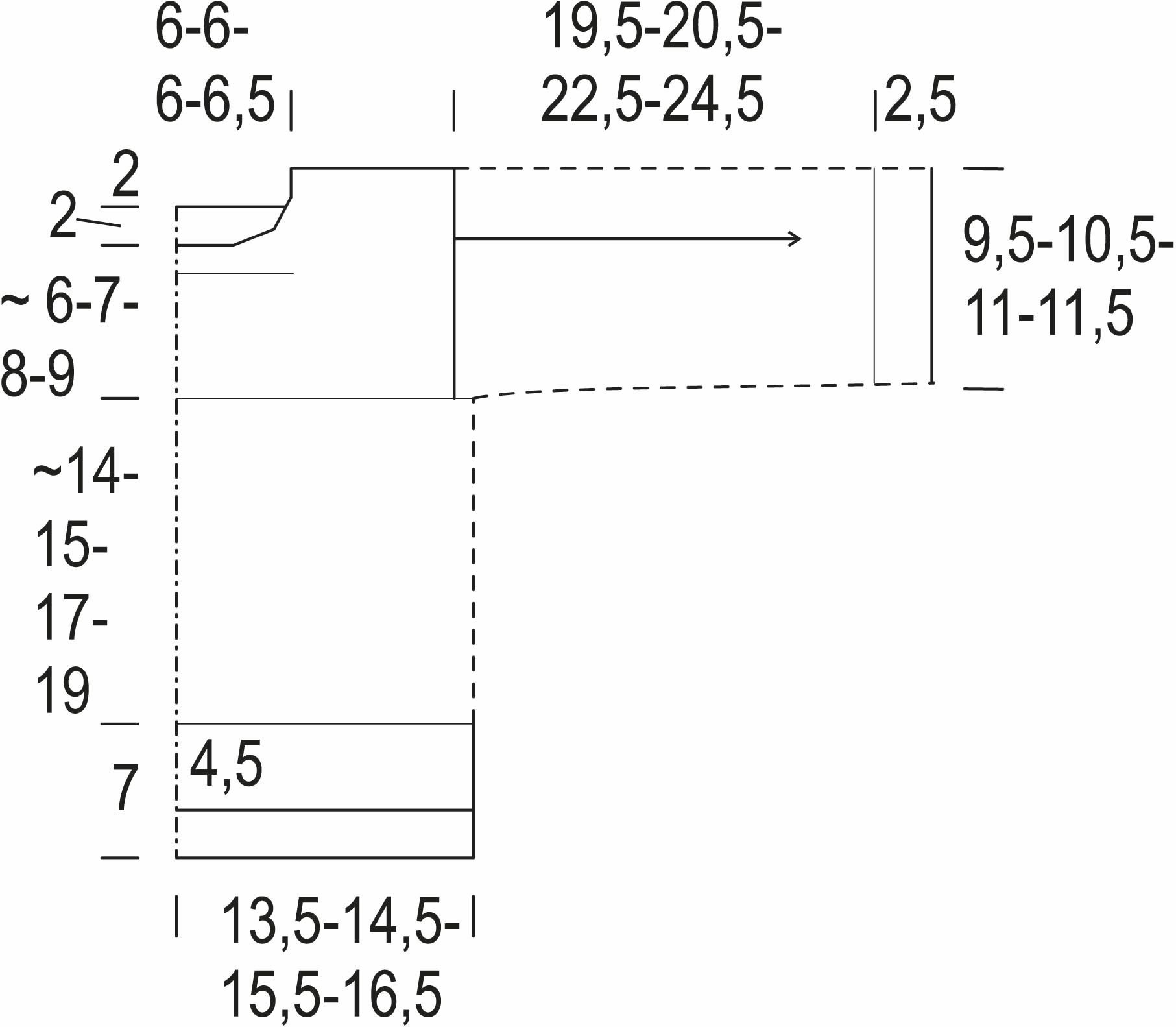 Hud – tröjan Instruction 1