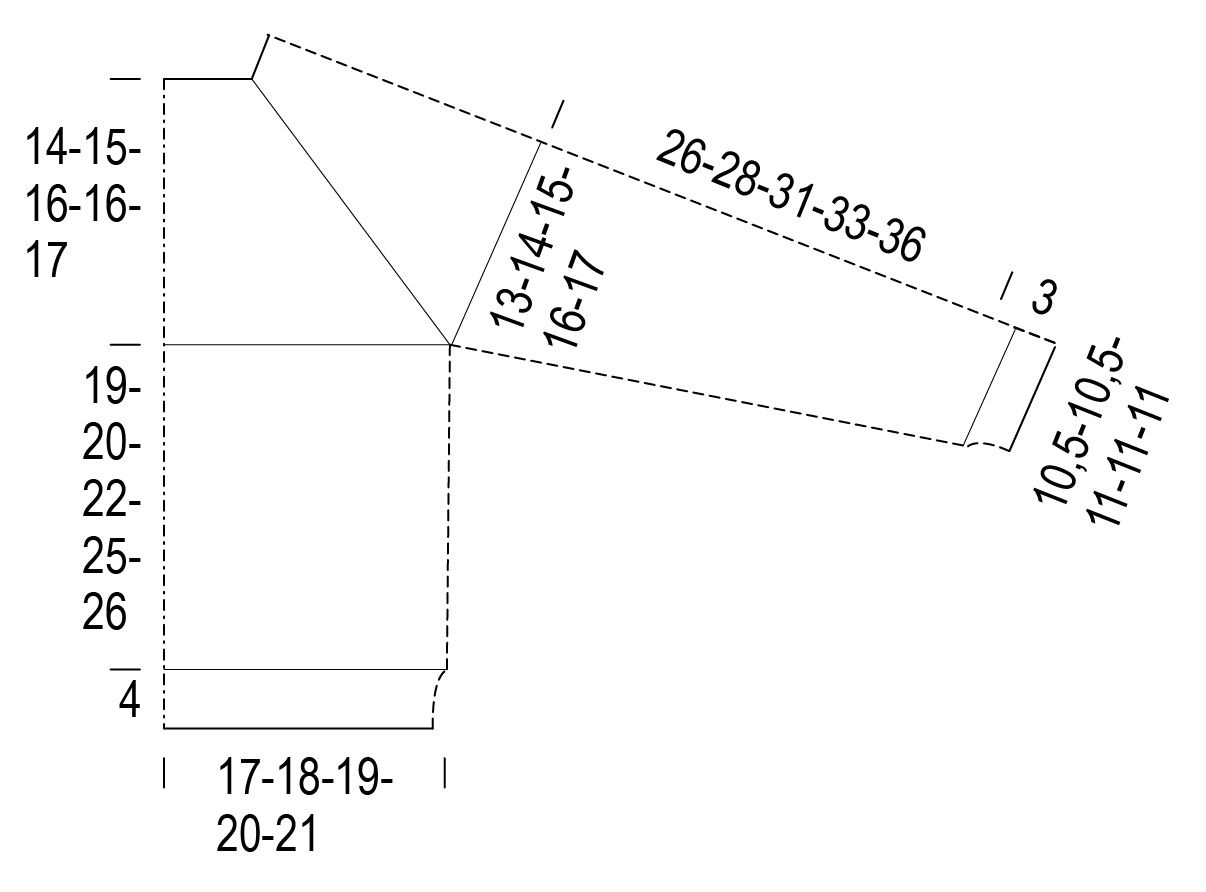 Arne – tröjan Instruction 1