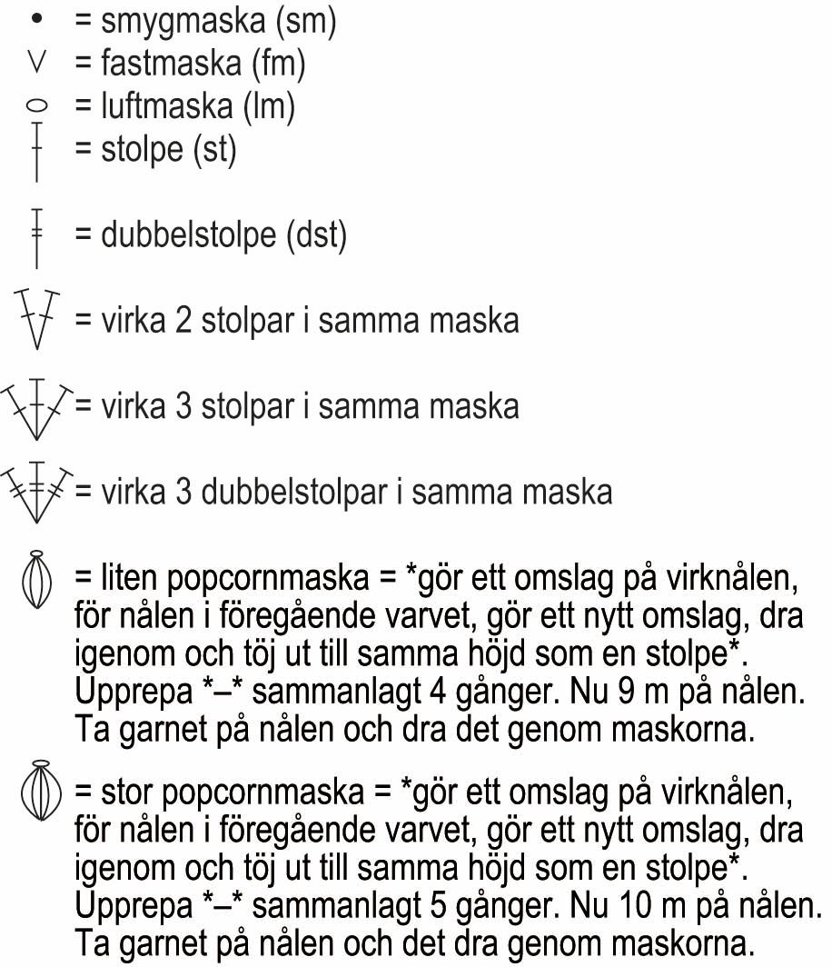 Sommarblom – midjeväskan Instruction 2