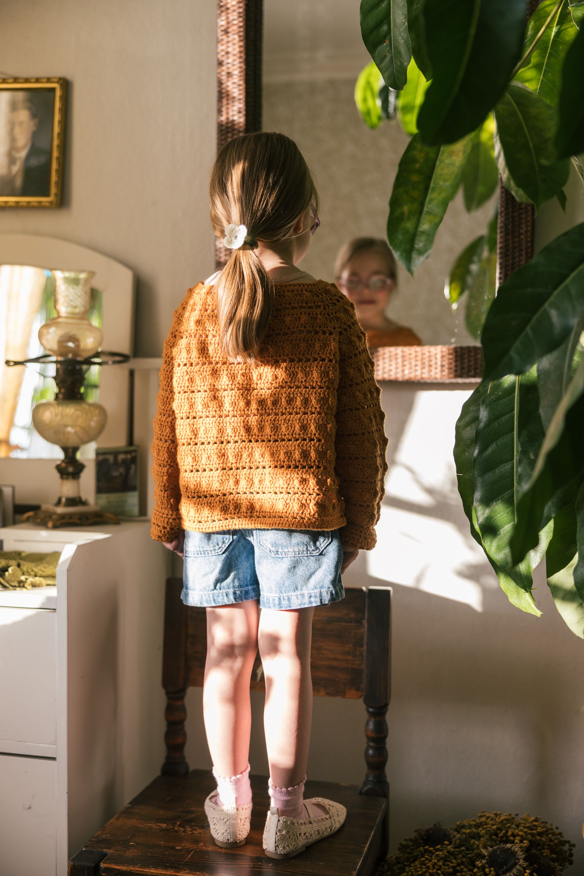 Pikkukivet -virkattu takki Example 2