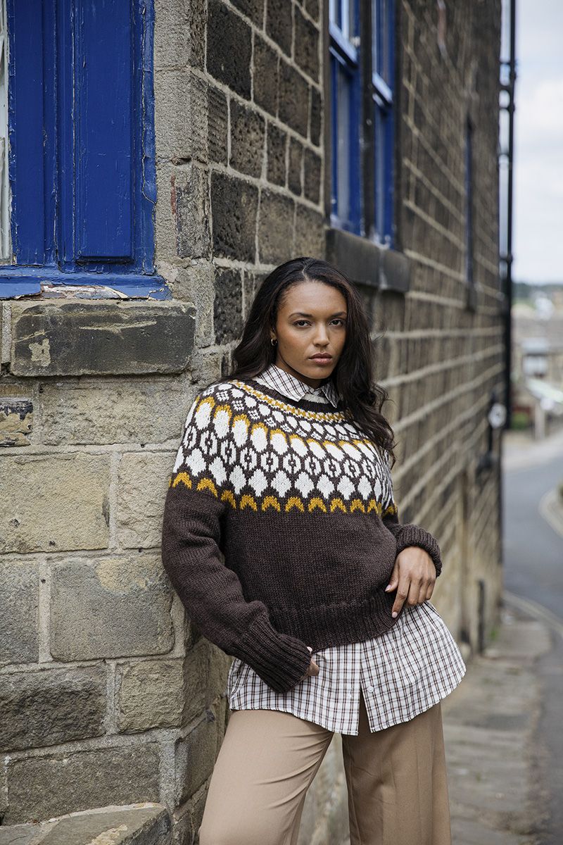 Novita Arctic Wool: Getter -kaarrokeneule Example 11