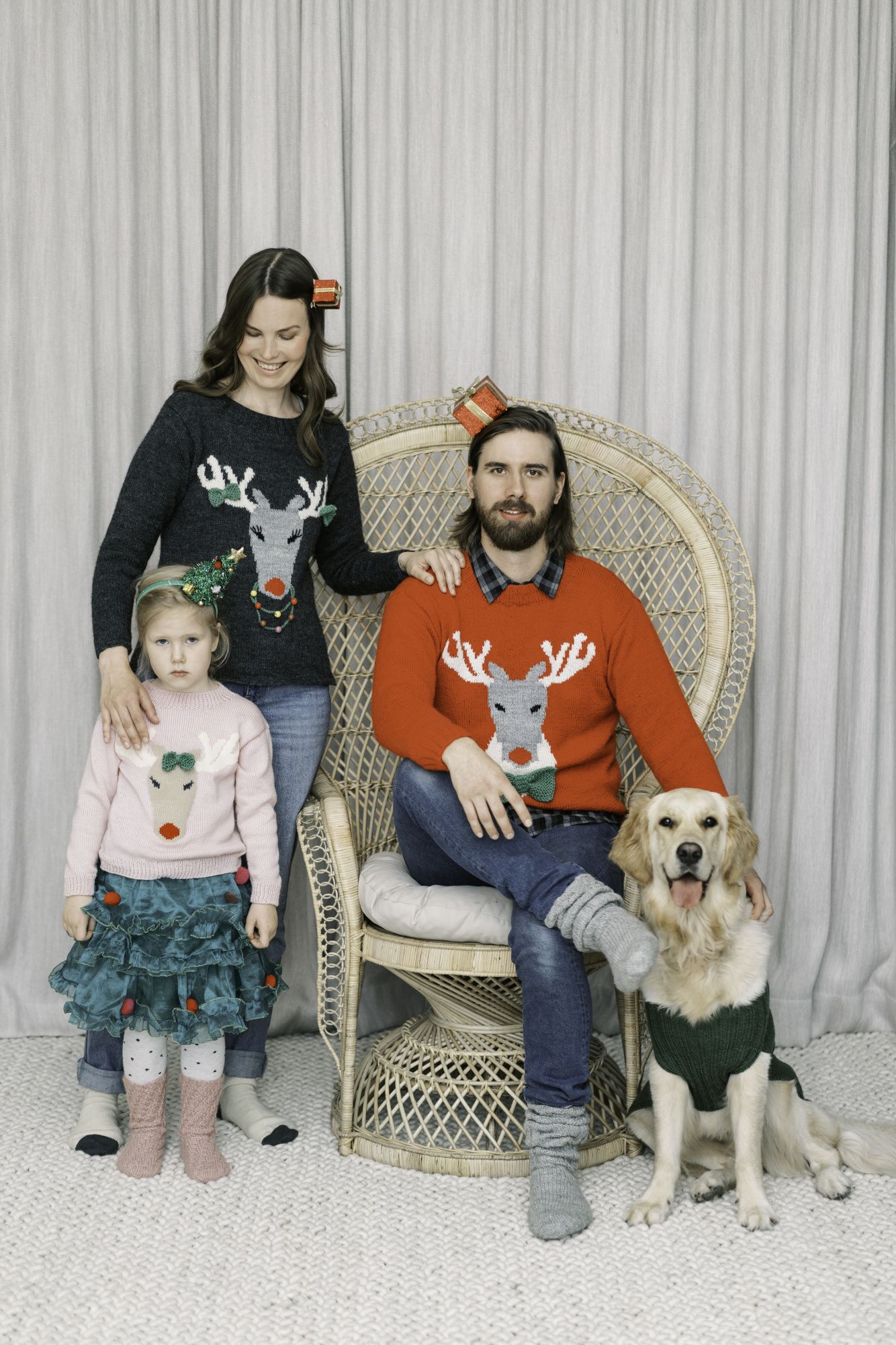 Men's Reindeer sweater Novita Nalle Example 2