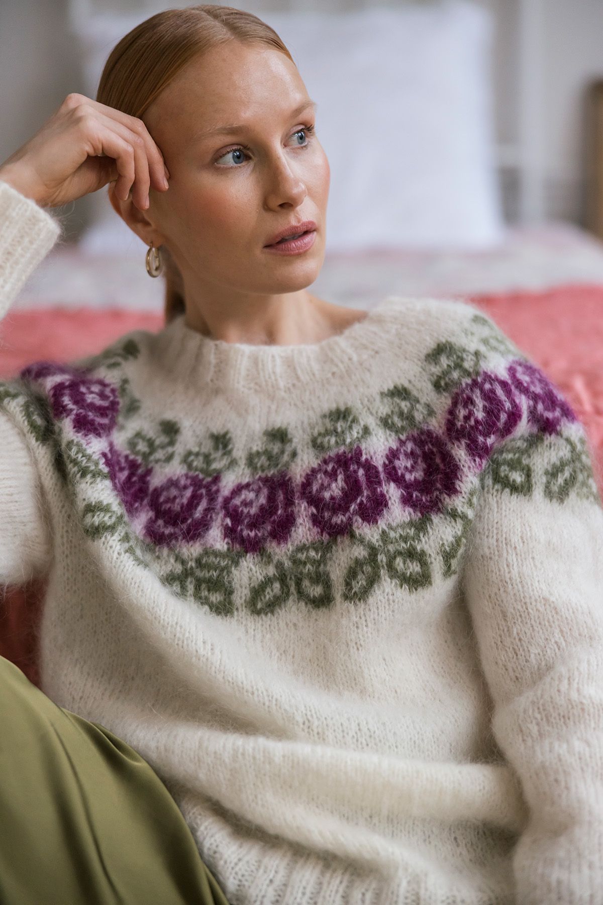 Ruusutarha-kaarrokeneule Example 2