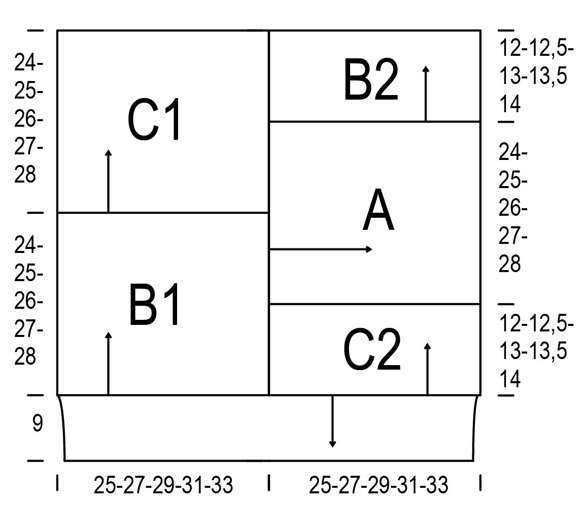 Stickad damtröja Novita Wool Cotton (Vår 2018) Instruction 2