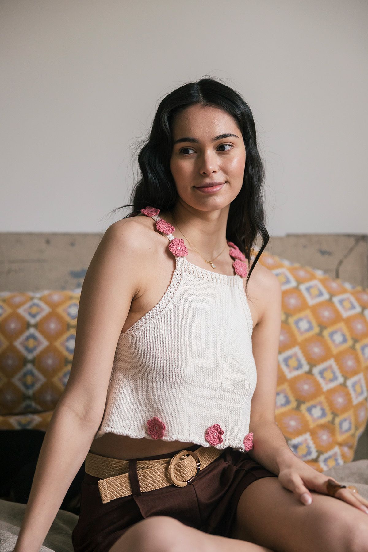 Päivänvalo-neuletoppi