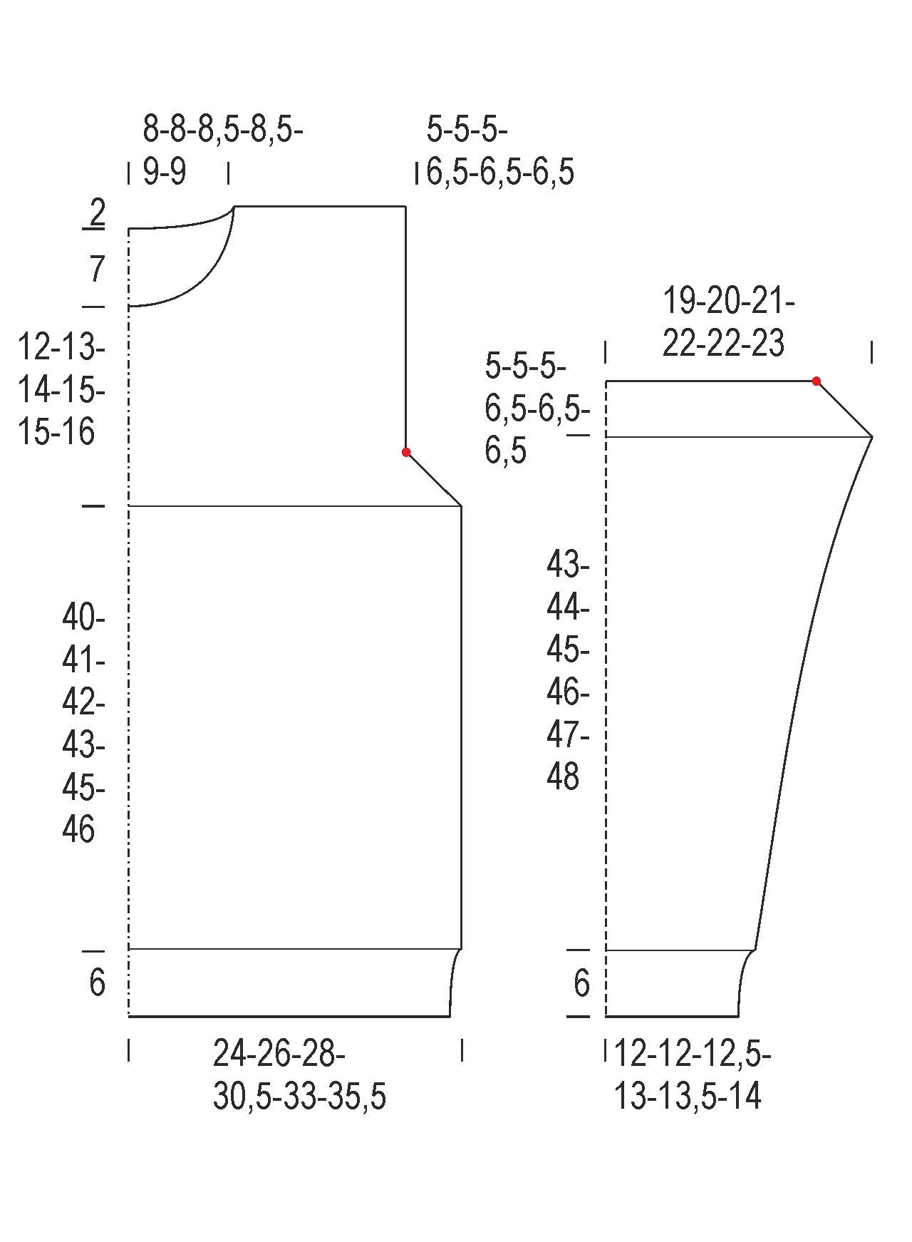 Mens Cable Pullover Novita 7 Veljestä (7 Brothers) Instruction 5