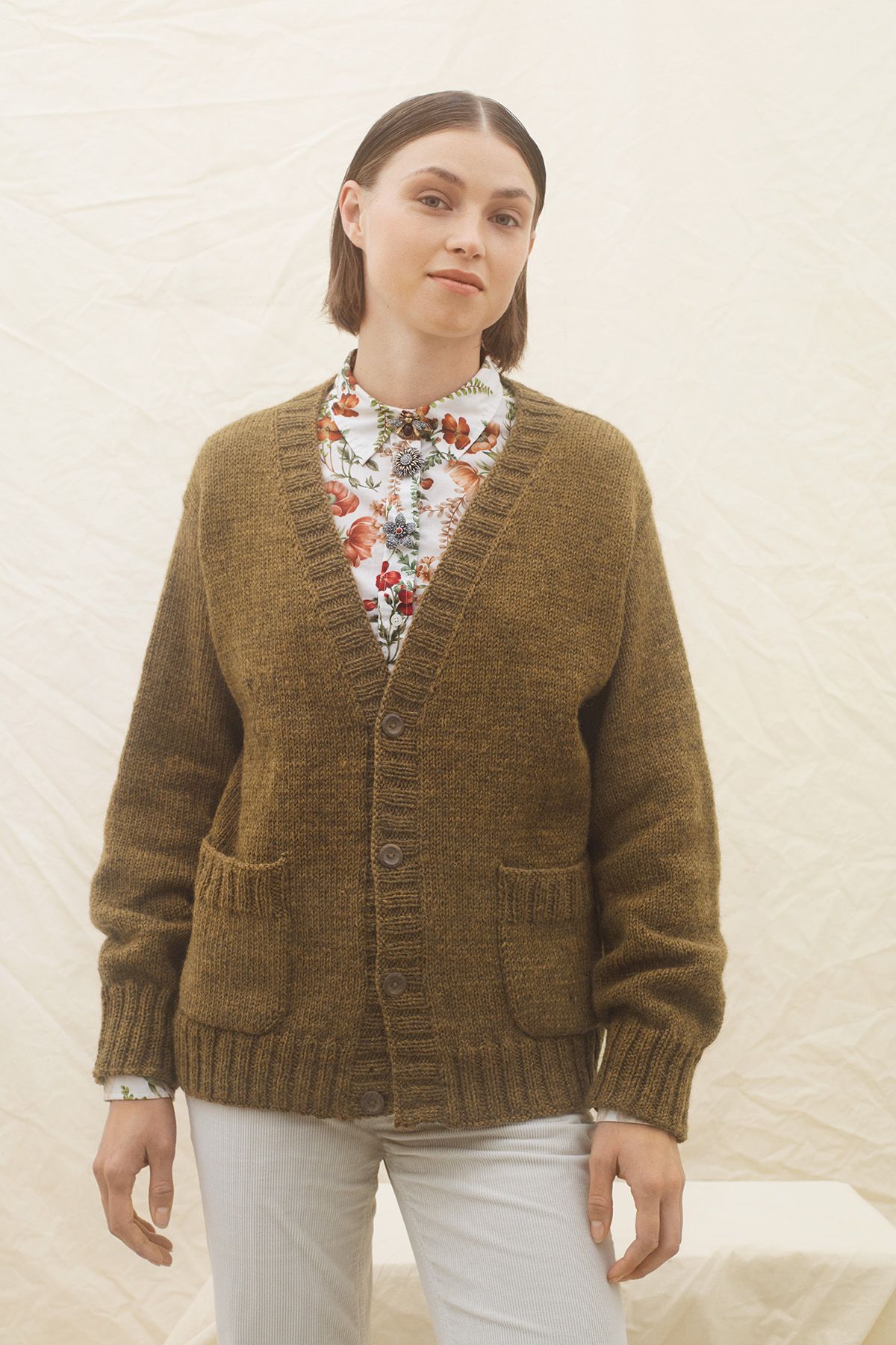 Marja cardigan Novita Nordic Wool