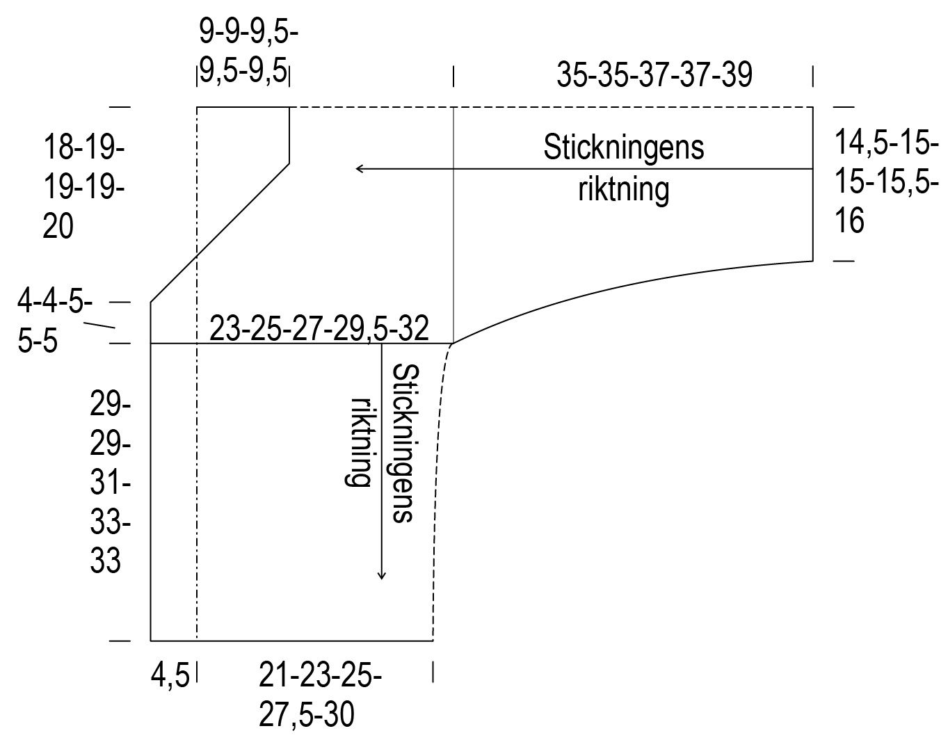 Jacquardstickad damkofta Novita 7 Bröder Instruction 3