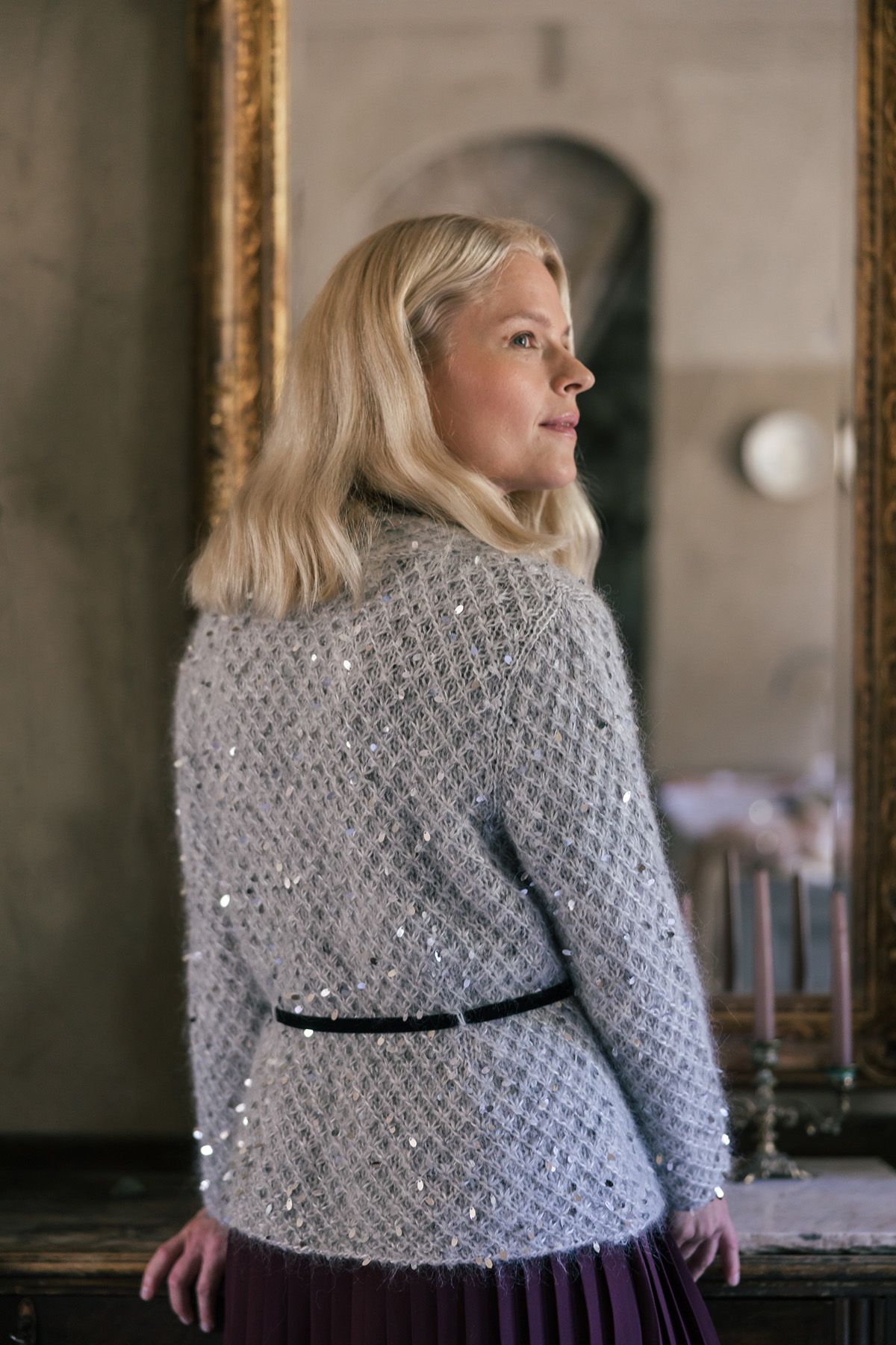 Novita Essentials: Grace Knitted Cardigan Example 2