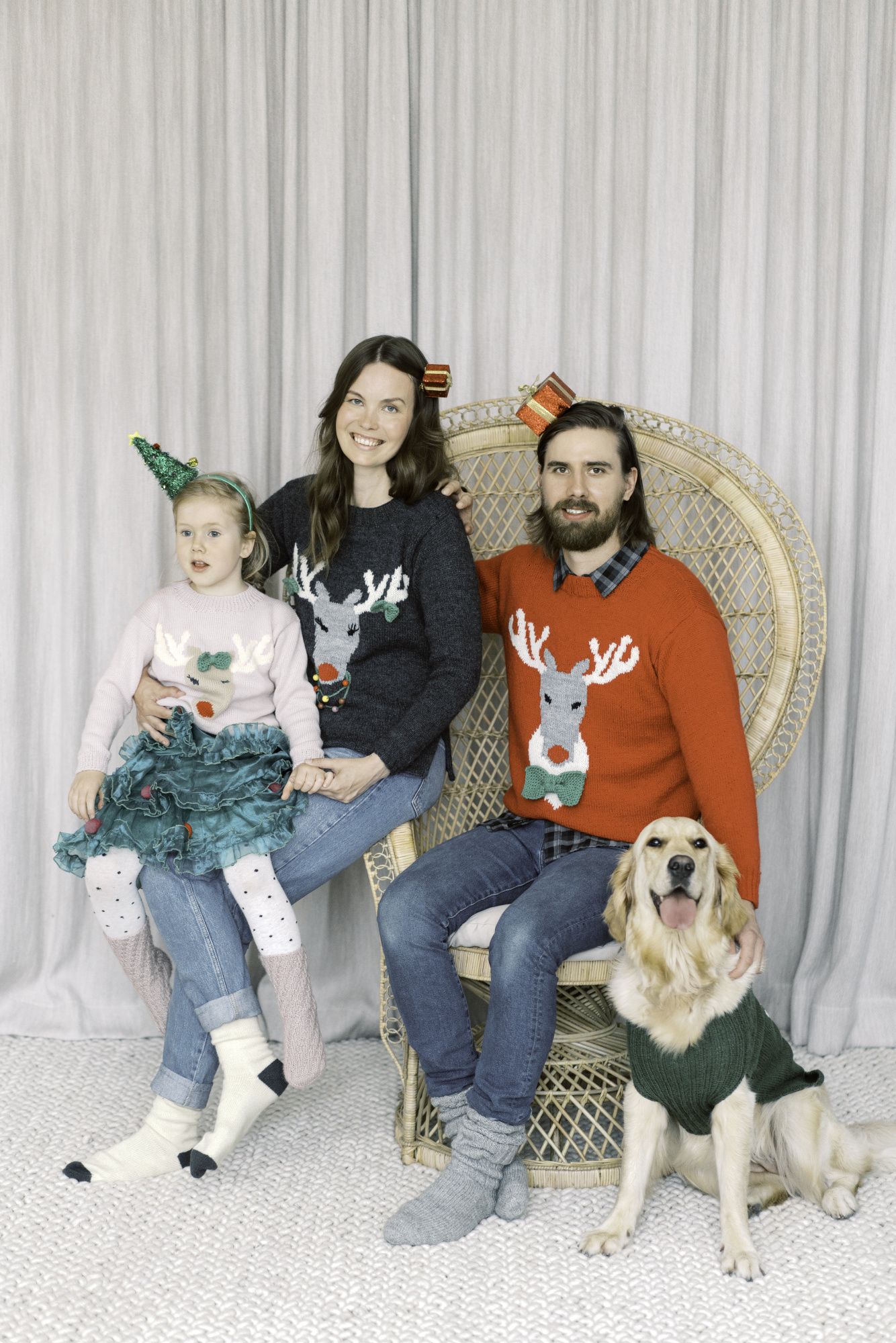 Children's Reindeer sweater Novita Venla Example 1