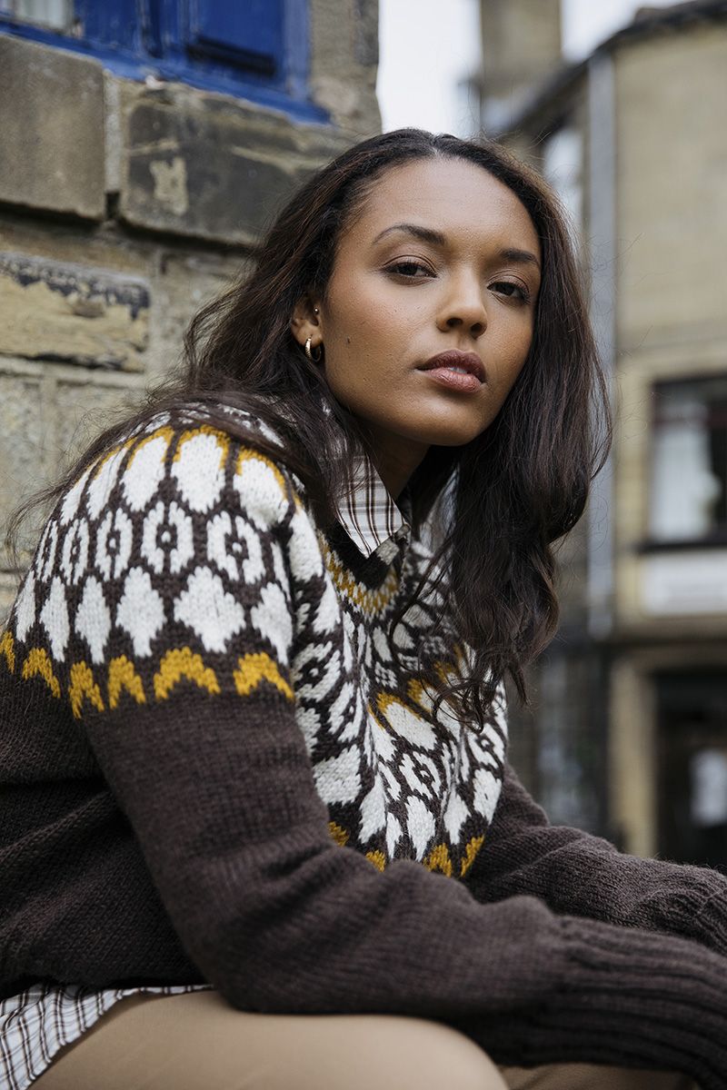 Novita Arctic Wool: Getter -kaarrokeneule Example 7