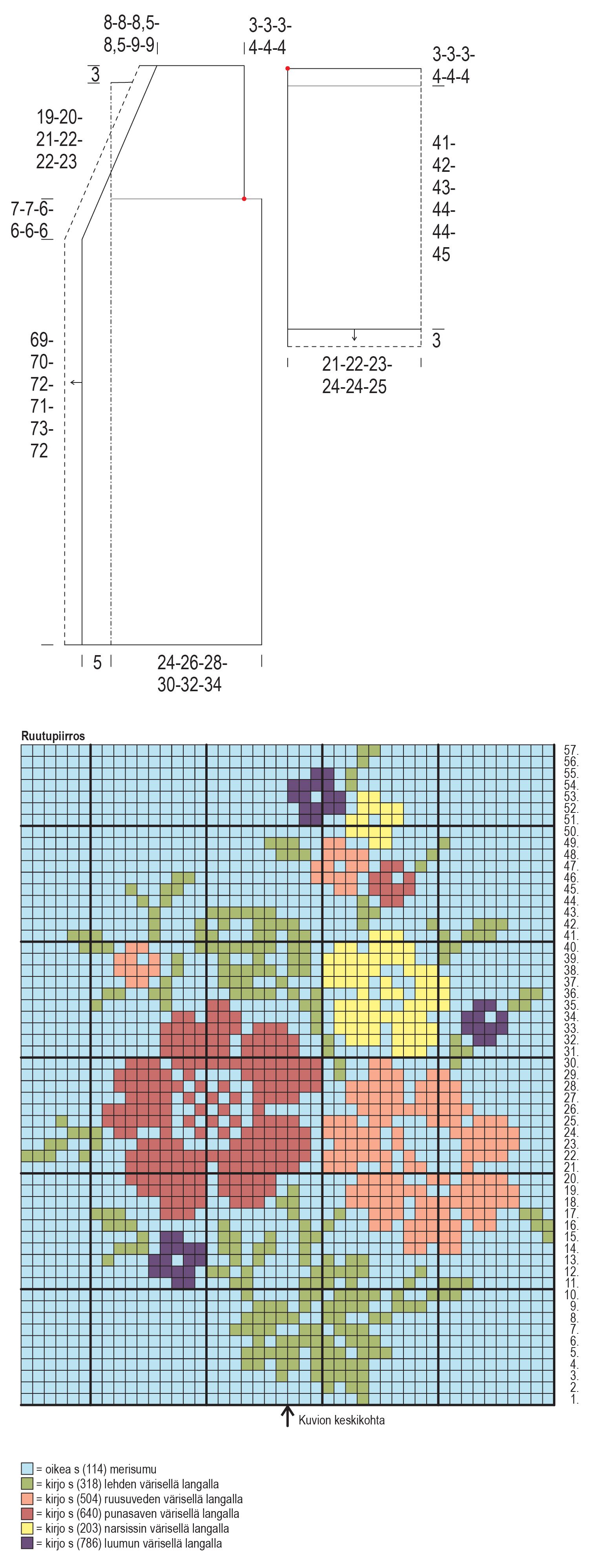 Morgonstämning – kimonon Instruction 1