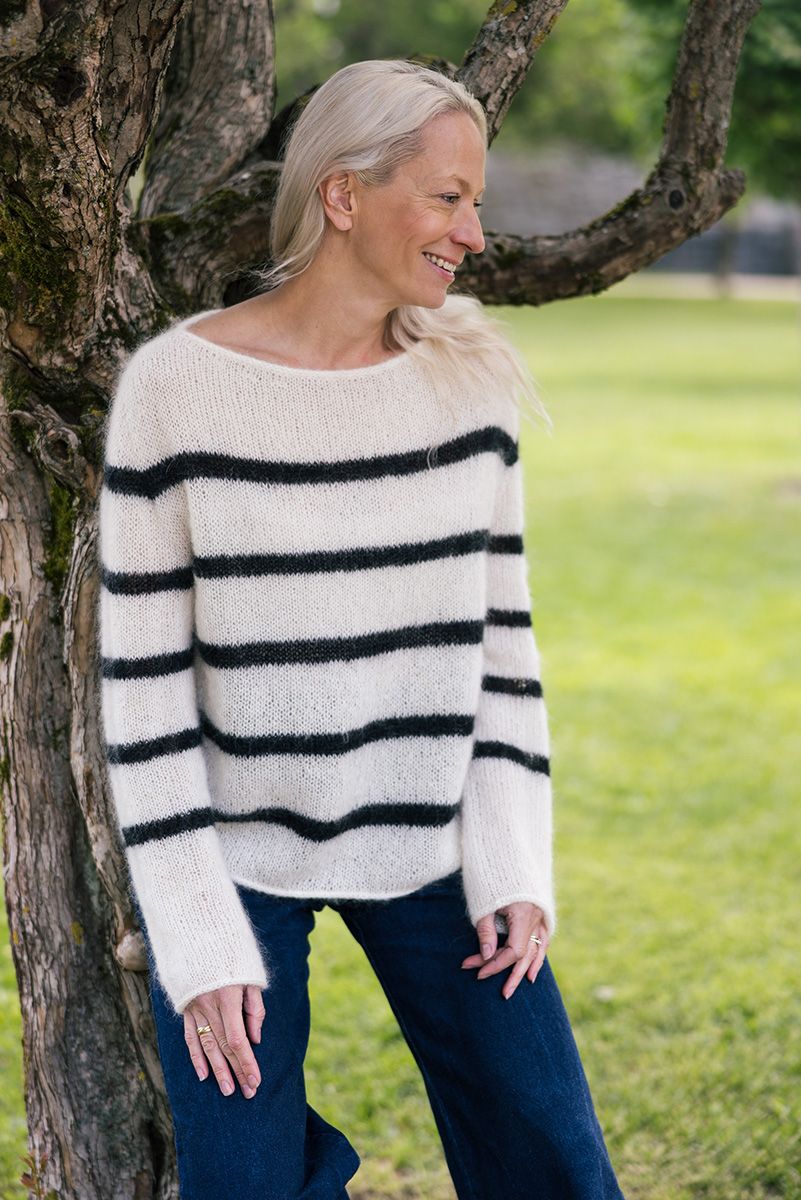 Mica Sweater Knit-along - Stripe Example 2