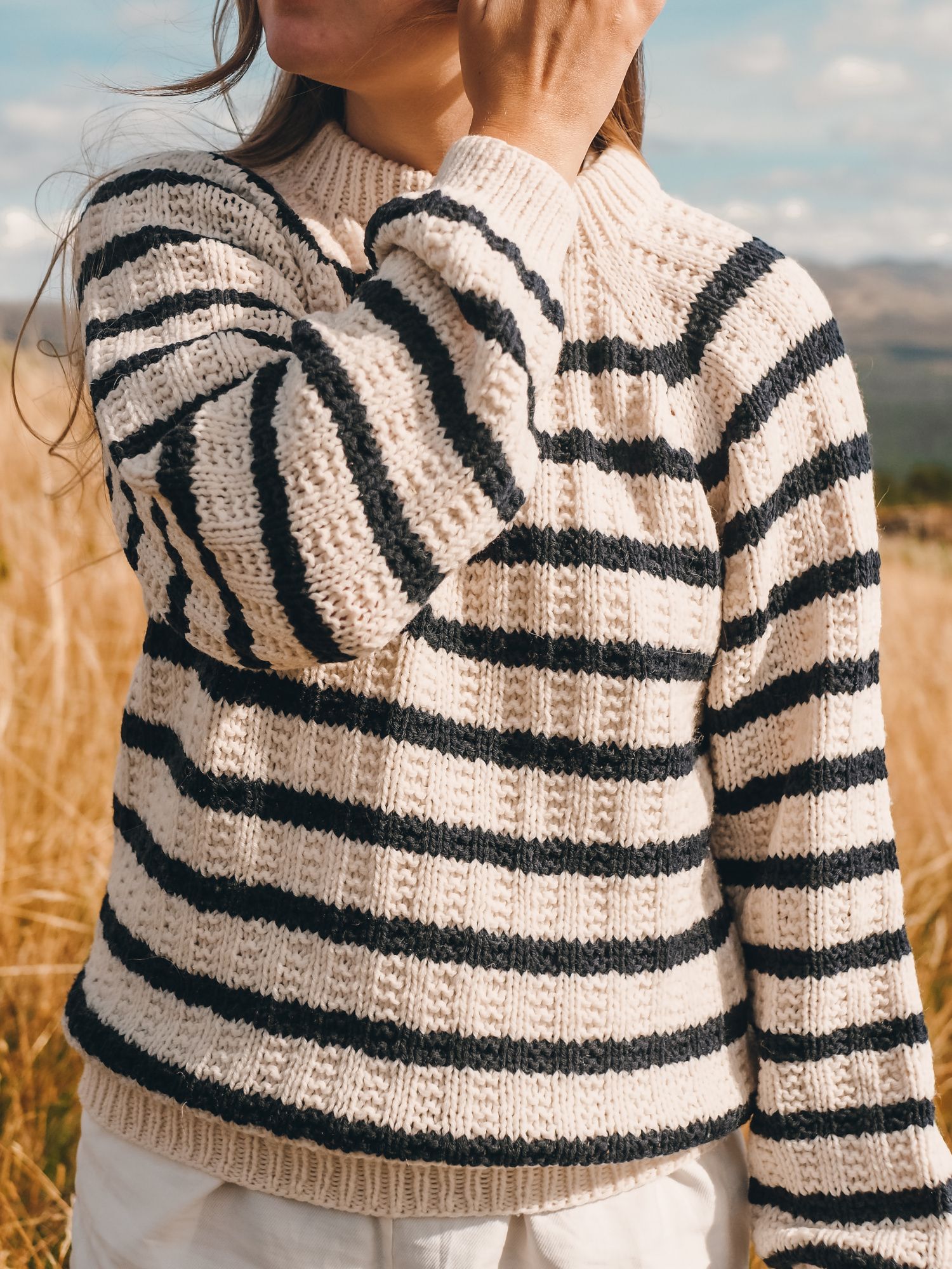 Novita Merino 4PLY: Saura sweater Example 3