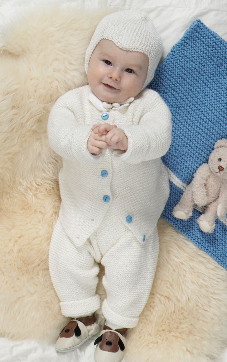 Vauvan neulotut housut Novita Wool (arkistomalli) Example 1