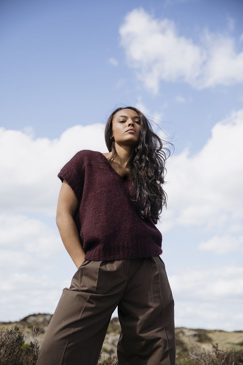Moorberry Vest by Jonna Helin