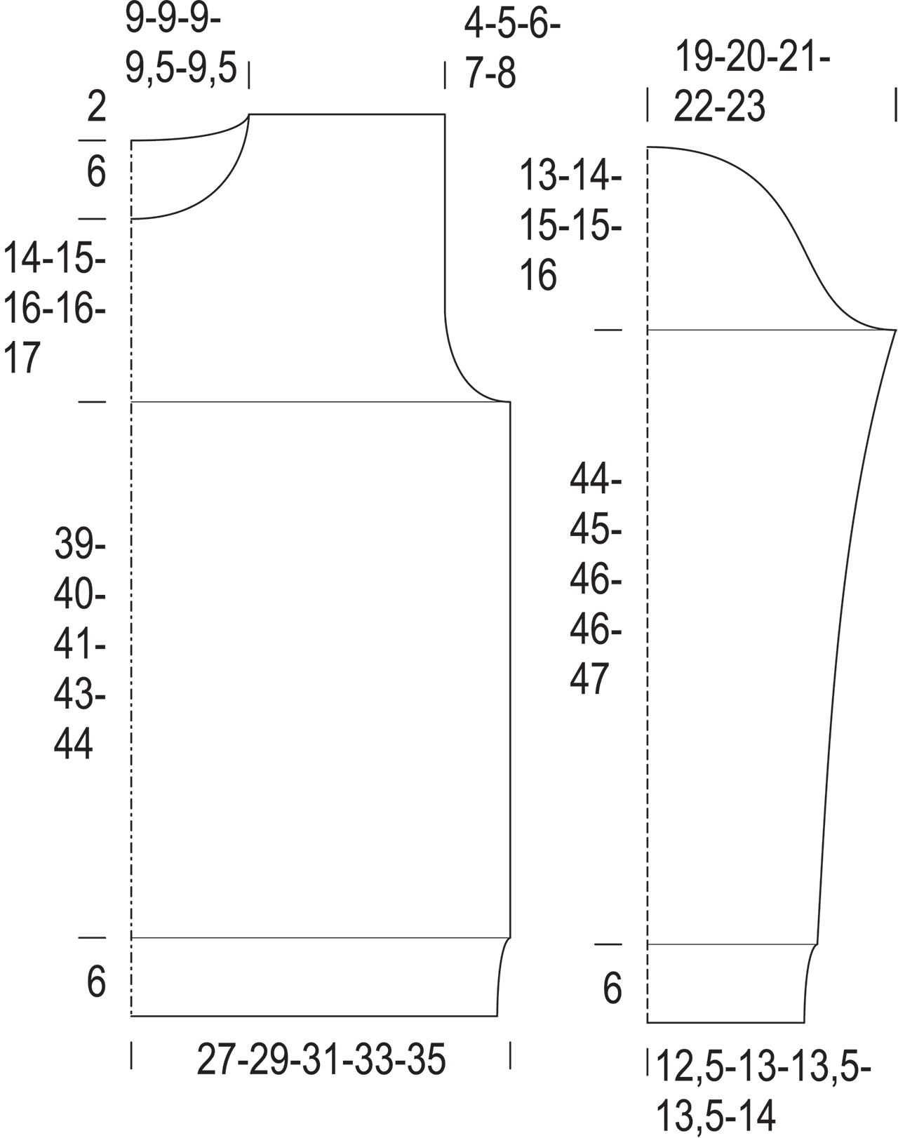 Miehen palmikkoneulepusero Novita 7 Veljestä (Novitaknits) Instruction 1