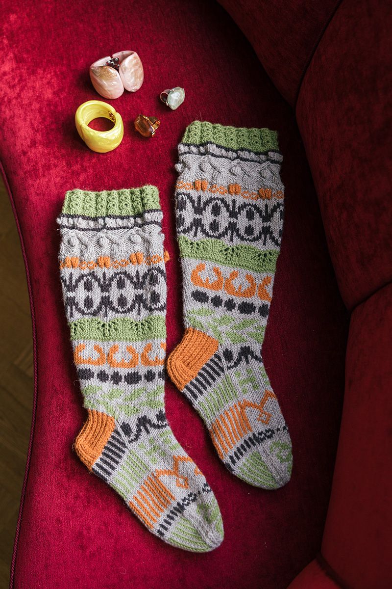 Knit-along: Kirpilä-sockorna Example 4