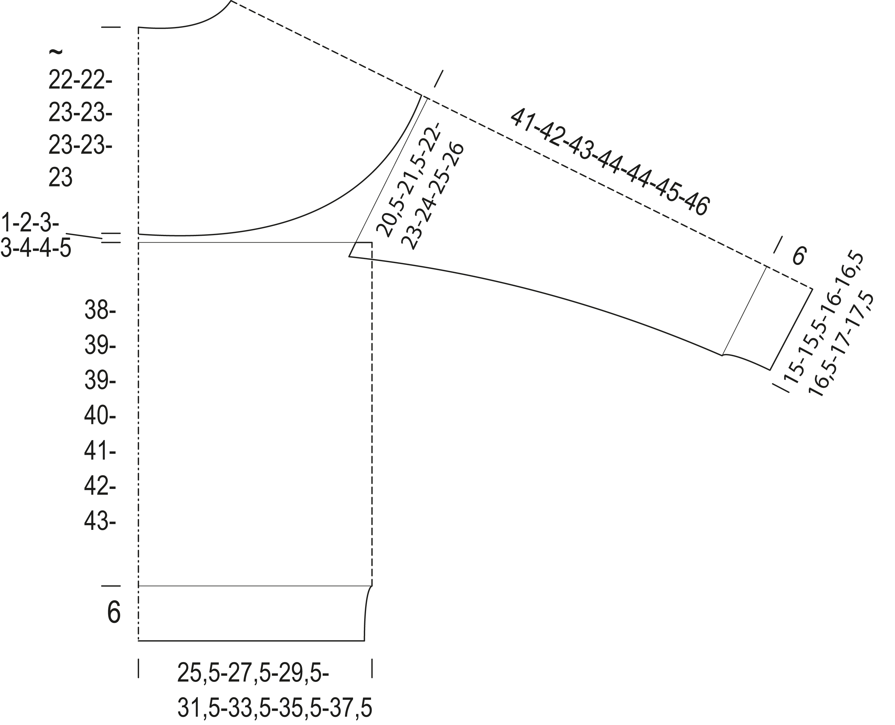 Miehen kaarrokeneulepusero Novita 7 Veljestä (Talvi 2016) Instruction 1