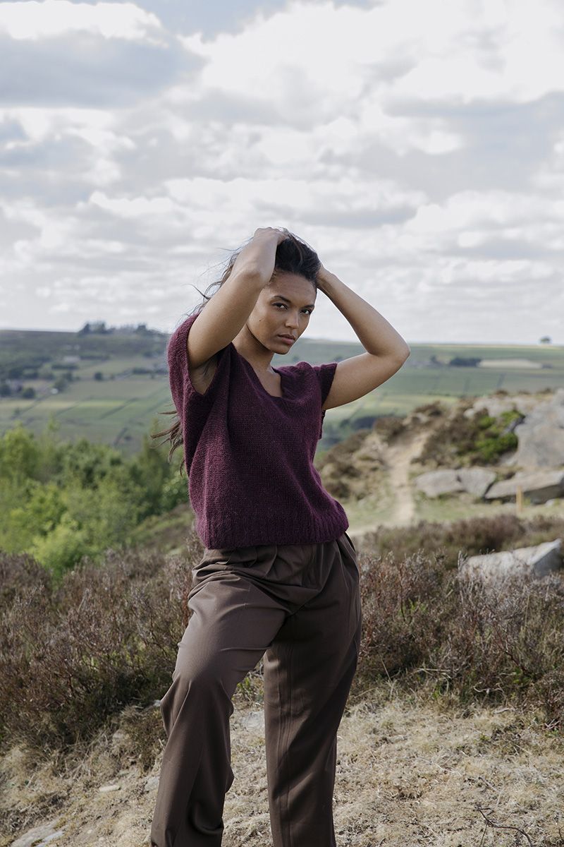 Moorberry Vest by Jonna Helin