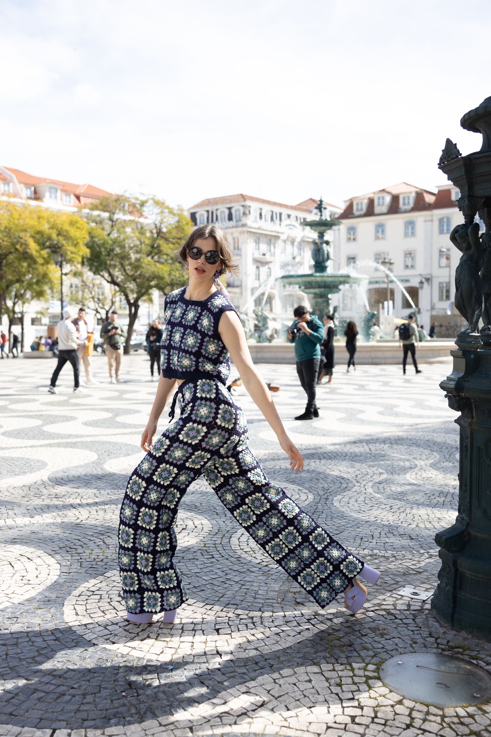 Lisboa - Crocheted Trousers and Top Example 5