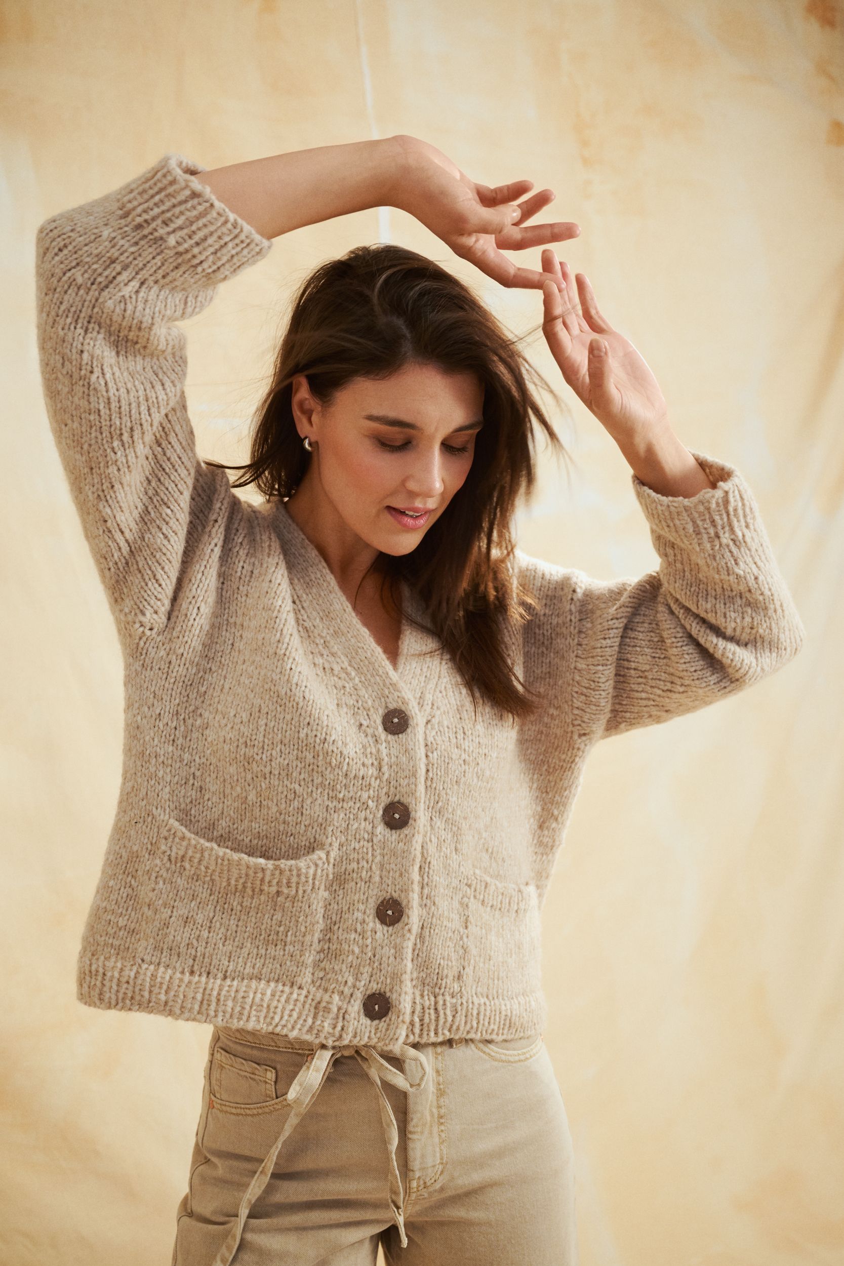 Novita Aino: Lepo Cardigan Example 2