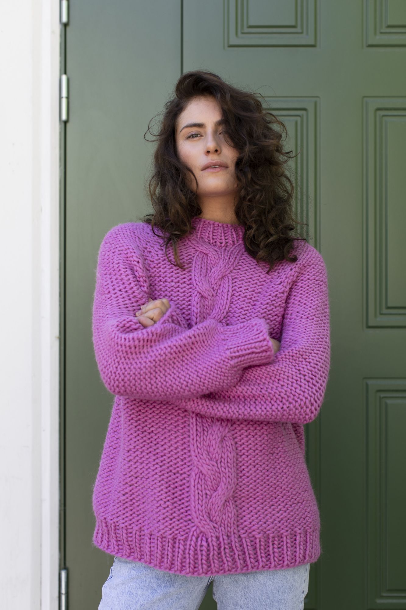Frida sweater Novita Hygge Wool Example 1