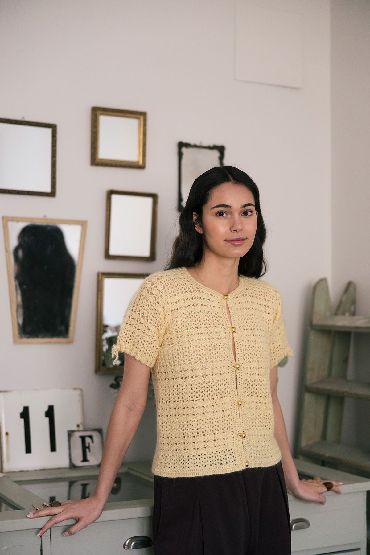 Kesän jälki- virkattu jakku