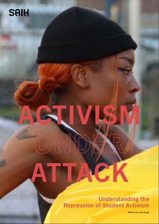 Report cover page: Activism Under Attack 2023