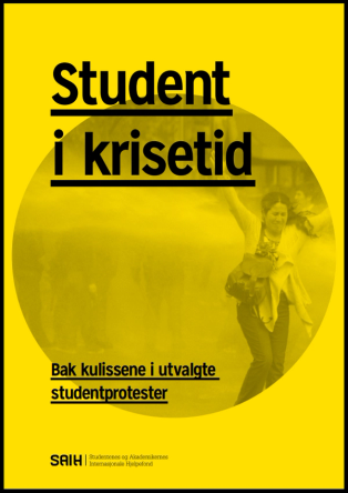 Rapportforside Student i krisetid (2013)
