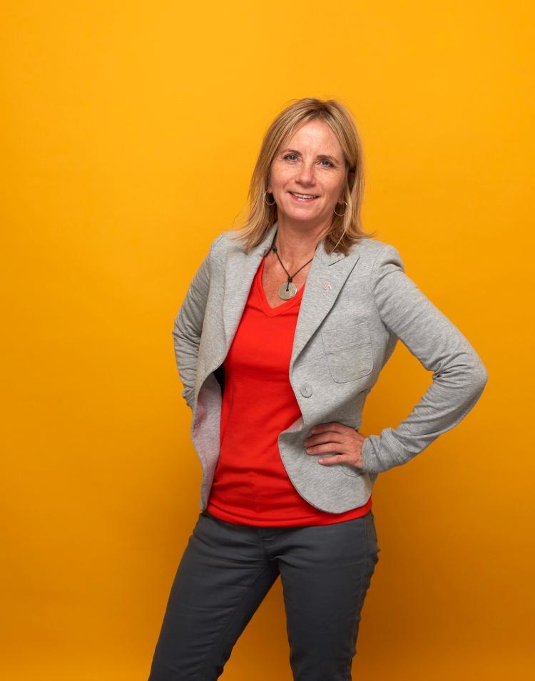 Portrait of Gunn Elisabeth Myhren, Secretary General of Samfunnsviterne