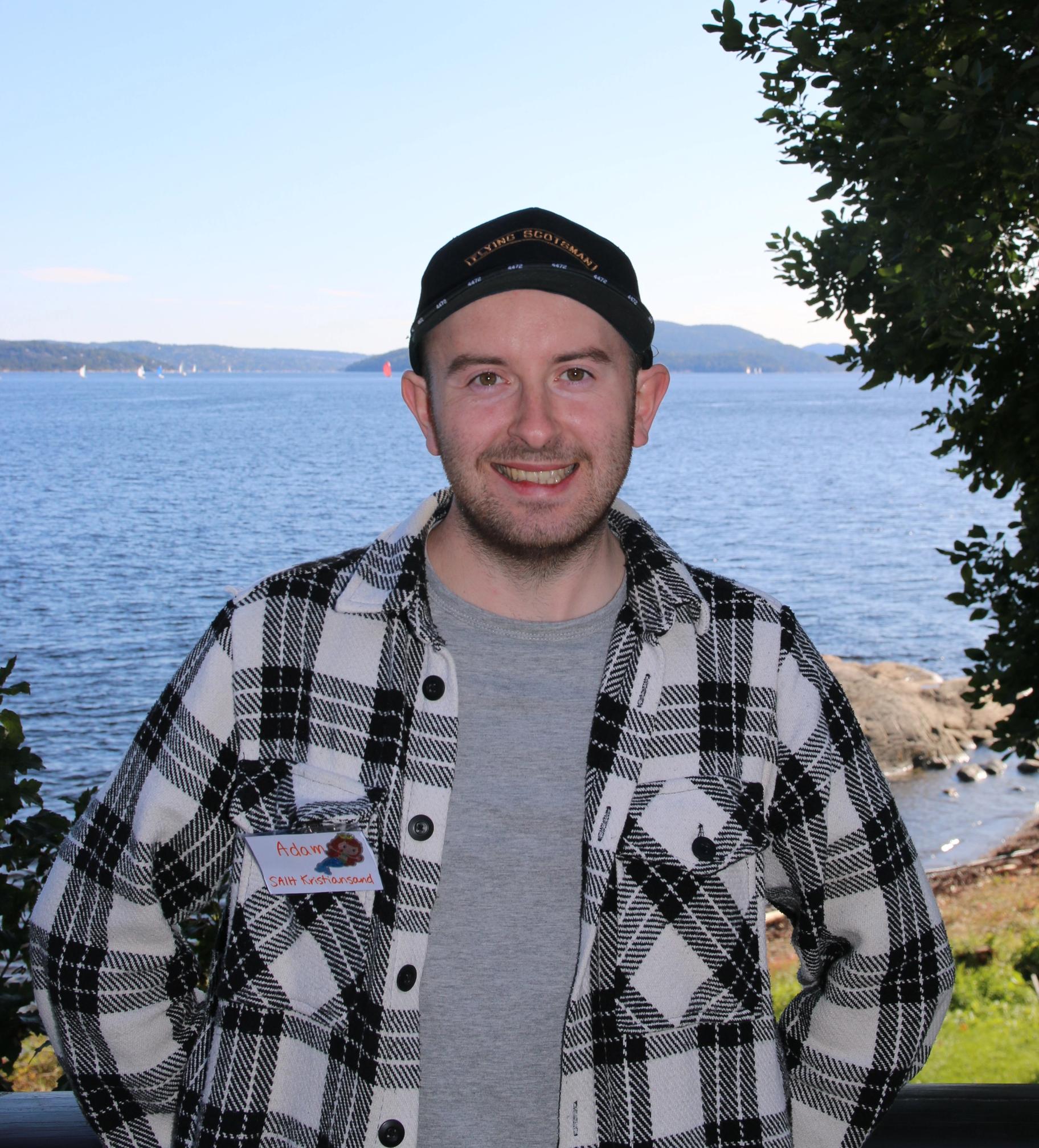 Portrait of Adam, SAIH-Kristiansand.