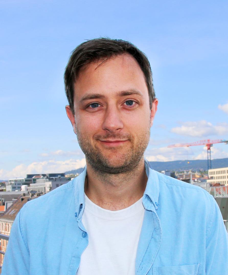 Portrettbilde av Sven Larsen, Leder for kommunikasjon og politikk