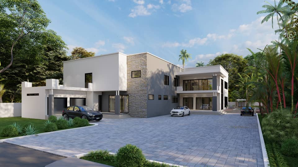 Building in Afienya