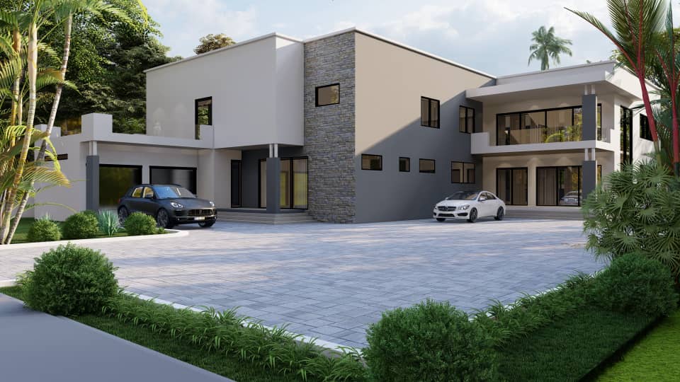Building in Afienya