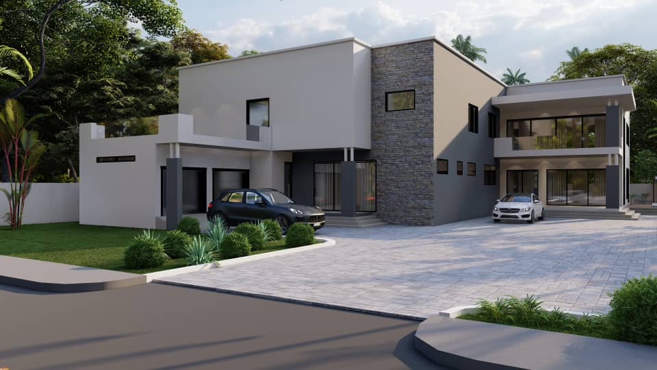 Building in Afienya