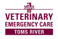 GSVS Veterinary Emergency Care Toms River logo.